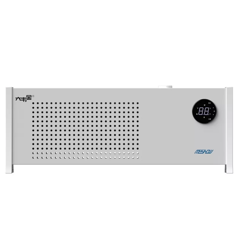 Aquecedor elétrico de rodapé de grafeno branco 1100W