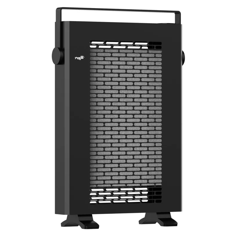 Aquecedor vertical de grafeno preto de 1800W