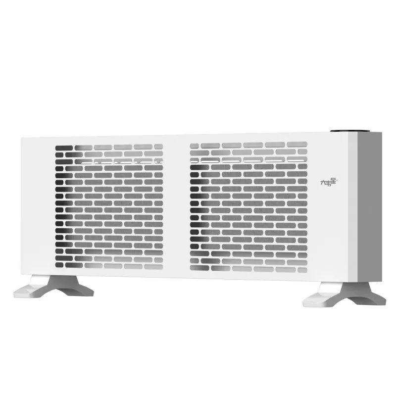 Aquecedor elétrico de rodapé de grafeno branco de 1800W
