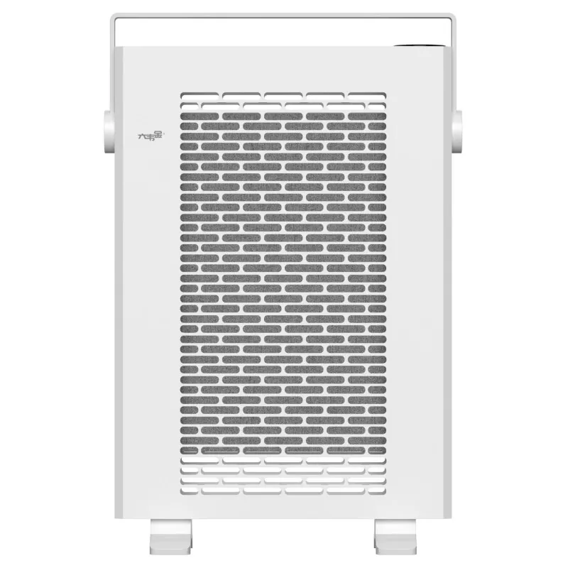 Aquecedor de grafeno portátil e portátil branco